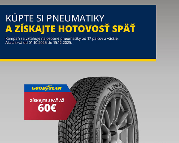 Získaj späť až do 60 €